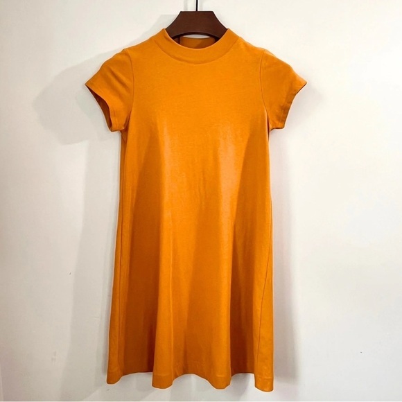 Everlane Weekend Mini Cotton Swing Dress - Picture 2 of 13